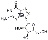 GUANOSINE, [8-14C]- Struktur