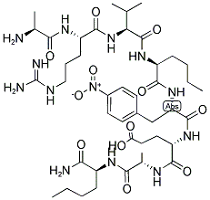 HIV PROTEASE SUBSTRATE V Struktur