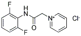 N1-(2,6-DIFLUOROPHENYL)-2-PYRIDINIUM-1-YLACETAMIDE CHLORIDE Struktur