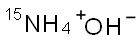 AMMONIUM HYDROXIDE (15N) Struktur
