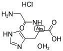 GLYCYL-L-HISTIDINE HYDROCHLORIDE HYDRATE Struktur