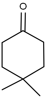 4,4-DIMETHYLCYCLOHEXANONE Struktur