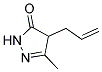 4-ALLYL-3-METHYL-4,5-DIHYDRO-1H-PYRAZOL-5-ONE Struktur