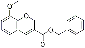 BENZYL 8-METHOXY-2H-CHROMENE-3-CARBOXYLATE Struktur