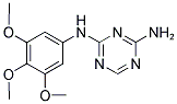 N2-(3,4,5-TRIMETHOXYPHENYL)-1,3,5-TRIAZINE-2,4-DIAMINE Struktur