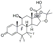 TRIAMCINOLONE ACETONIDE, [6,7-3H(N)]- Struktur