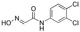 (2E)-N-(3,4-DICHLOROPHENYL)-2-(HYDROXYIMINO)ACETAMIDE Struktur