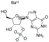 GUANOSINE 2'(3')-MONOPHOSPHATE, BARIUM SALT Struktur