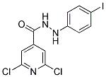 N'4-(4-IODOPHENYL)-2,6-DICHLOROPYRIDINE-4-CARBOHYDRAZIDE Struktur