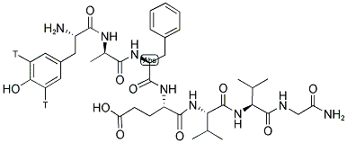 DELTORPHIN II, (2-D-ALA), [TYROSYL-3,5-3H]- Struktur