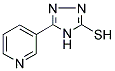 5-(3-PYRIDINYL)-4H-1,2,4-TRIAZOL-3-YLHYDROSULFIDE Struktur