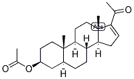 16,(5-ALPHA)-PREGNEN-3-BETA-OL-20-ONE ACETATE Struktur