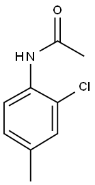 2'-CHLORO-4'-(TRIFLUOROMETHYL)ACETANILIDE Struktur