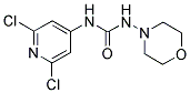 N-(2,6-DICHLORO-4-PYRIDYL)-N'-MORPHOLINOUREA Struktur