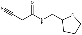 2-CYANO-N-(TETRAHYDRO-FURAN-2-YLMETHYL)-ACETAMIDE Struktur