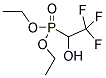 DIETHYL (2,2,2-TRIFLUORO-1-HYDROXYETHYL)PHOSPHONATE Struktur