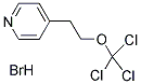 4-[2-(TRICHLOROMETHOXY)ETHYL]PYRIDINE HYDROBROMIDE Struktur