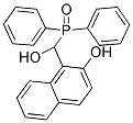 1-[(DIPHENYLPHOSPHORYL)(HYDROXY)METHYL]-2-NAPHTHOL Struktur