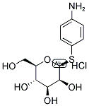 4-AMINOPHENYL BETA-D-THIOMANNOPYRANOSIDE HYDROCHLORIDE Struktur