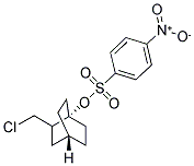 2-(CHLOROMETHYL)BICYCLO[2.2.2]OCT-1-YL 4-NITROBENZENE-1-SULFONATE Struktur