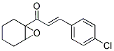 3-(4-CHLOROPHENYL)-1-PERHYDRO-1-BENZOXIREN-1-YLPROP-2-EN-1-ONE Struktur