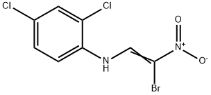 N-(2-BROMO-2-NITROVINYL)-2,4-DICHLOROANILINE Struktur