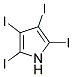 2,3,4,5-TETRAIODO-1H-PYRROLE Struktur