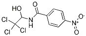 4-NITRO-N-(2,2,2-TRICHLORO-1-HYDROXYETHYL)BENZAMIDE Struktur