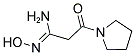 N-HYDROXY-3-OXO-3-PYRROLIDIN-1-YLPROPANIMIDAMIDE