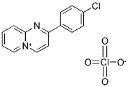 2-(4-CHLOROPHENYL)PYRIDO[1,2-A]PYRIMIDIN-5-IUM PERCHLORATE Struktur