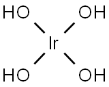 IRIDIUM (IV) HYDROXIDE Struktur