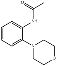 N-(2-MORPHOLINOPHENYL)ACETAMIDE Struktur