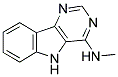 N-METHYL-5H-PYRIMIDO[5,4-B]INDOL-4-AMINE Struktur