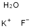 POTASSIUM FLUORIDE HYDRATE Struktur