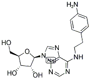 ADENOSINE, N6-2-(4-AMINOPHENYL)ETHYL Struktur