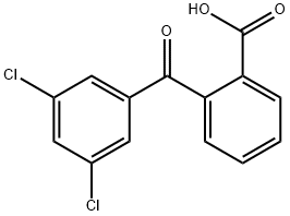 2-(3,5-DICHLOROBENZOYL)BENZOIC ACID Struktur