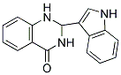 2-INDOL-3-YL-1,2,3-TRIHYDROQUINAZOLIN-4-ONE Struktur