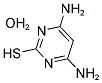 4,6-DIAMINO-2-MERCAPTOPYRIMIDINE HEMIHYDRATE Struktur