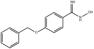 4-(BENZYLOXY)-N'-HYDROXYBENZENECARBOXIMIDAMIDE Struktur