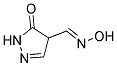 5-OXO-4,5-DIHYDRO-1H-PYRAZOLE-4-CARBALDEHYDE OXIME Struktur