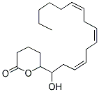 (+/-)1-HYDROXY-3Z,6Z,9Z-PENTADECA TRIENYL, DELTA-LACTONE Struktur