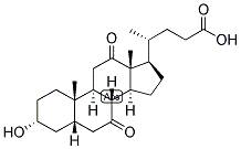 7,12-DIKETOLITHOCHOLIC ACID Struktur