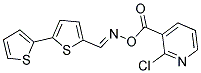 O-(2-CHLORONICOTINOYL) 5-(THIEN-2-YL)THIOPHEN-2-ALDOXIME Struktur