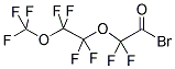 NONAFLUORO-3,6-DIOXAHEPTANOYL BROMIDE Struktur