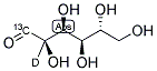 D-GLUCOSE (1-13C, 2-D) Struktur