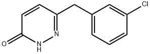 6-(3-CHLOROBENZYL)-3-PYRIDAZINOL Struktur