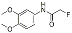 N1-(3,4-DIMETHOXYPHENYL)-2-FLUOROACETAMIDE Struktur