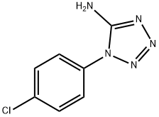 1-(4-CHLOROPHENYL)-1H-1,2,3,4-TETRAAZOL-5-AMINE Struktur