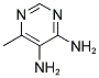 4,5-DIAMINO-6-METHYLPYRIMIDINE Struktur