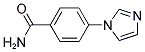 4-(1H-IMIDAZOL-1-YL)BENZENECARBOXAMIDE Struktur